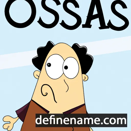 cartoon of the name Oseias