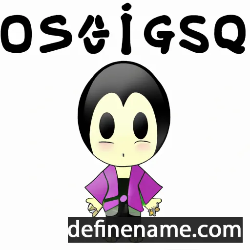 cartoon of the name Osgifu