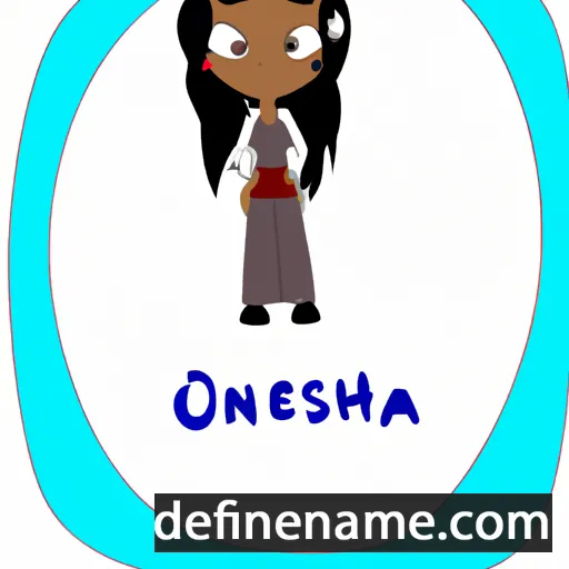 Oshena cartoon