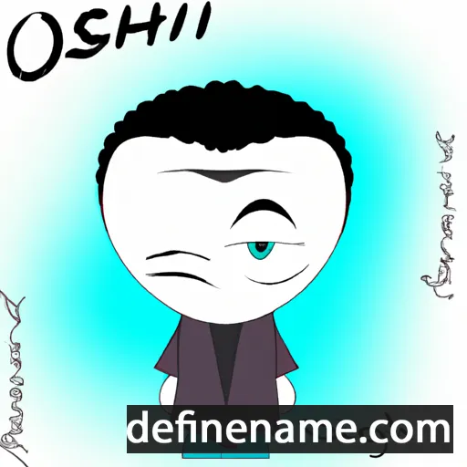 cartoon of the name Oshin