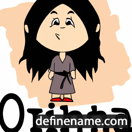 cartoon of the name Oshina