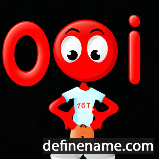 cartoon of the name Osi