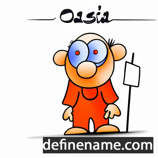 Osiasz cartoon