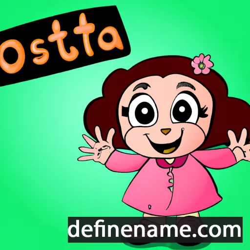 cartoon of the name Osita