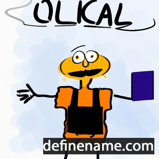 Oslac cartoon