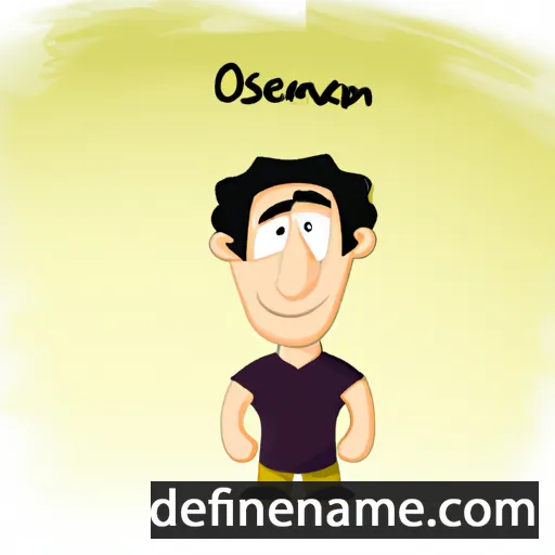 cartoon of the name Osmani