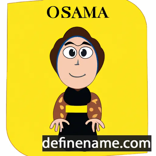 cartoon of the name Osmanna