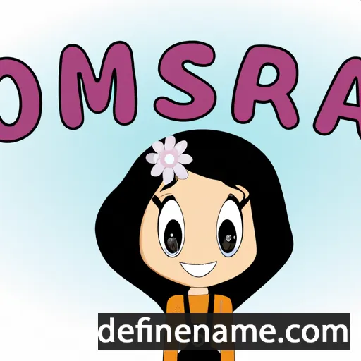 Osmara cartoon