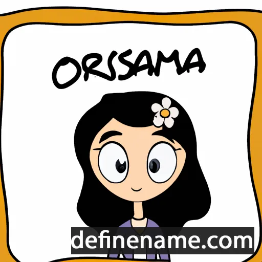 Osmarina cartoon