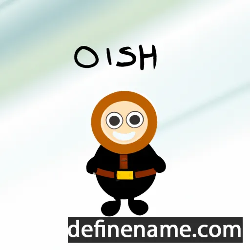 cartoon of the name Osnath