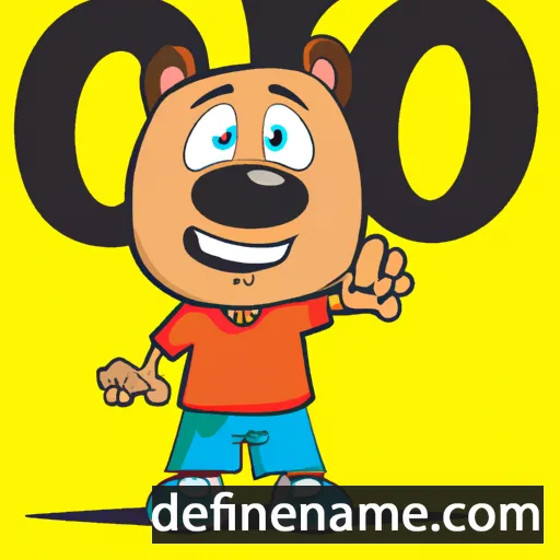 cartoon of the name Oso