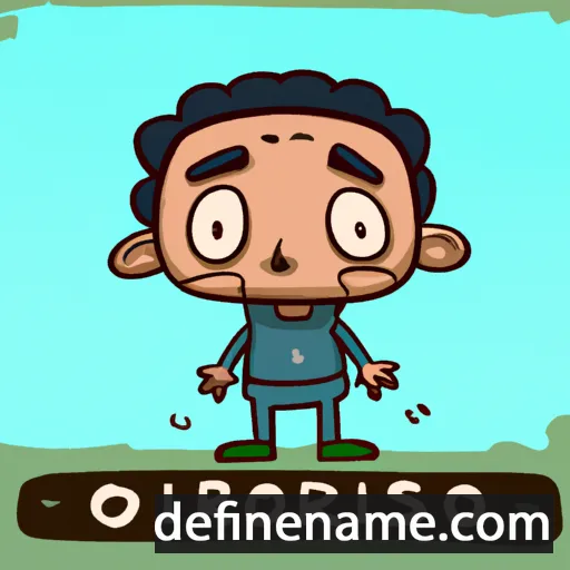 cartoon of the name Osorio