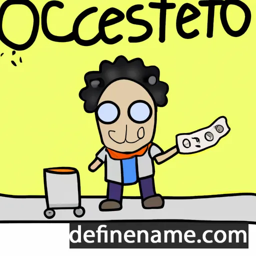 cartoon of the name Ostenaco