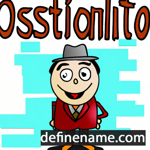 Ostiliano cartoon