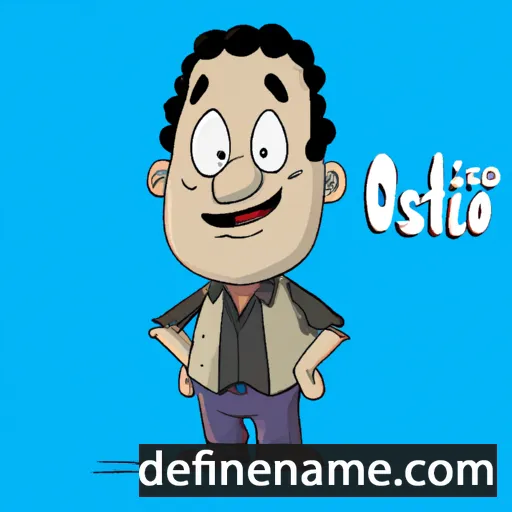 cartoon of the name Ostilio