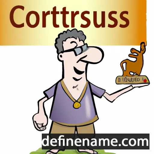 Ostorius cartoon