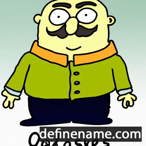 cartoon of the name Osvalds