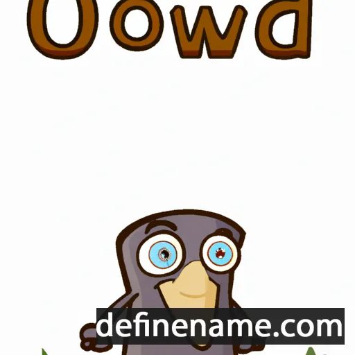 cartoon of the name Oswold