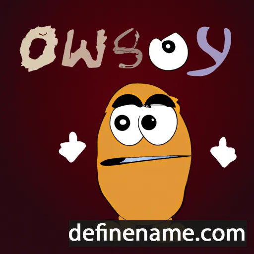 Oswy cartoon