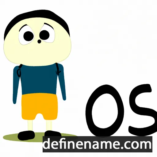 cartoon of the name Oszi