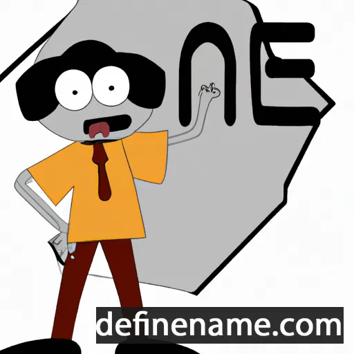 cartoon of the name Ot Ene