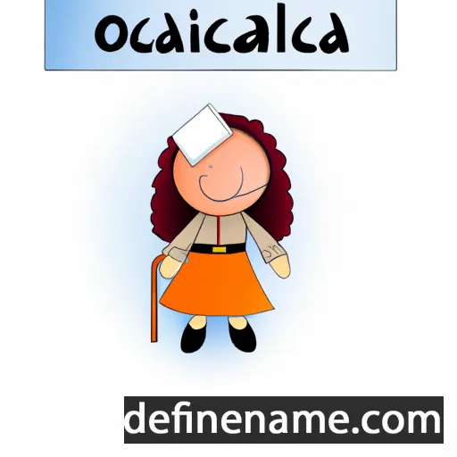 cartoon of the name Otacilia