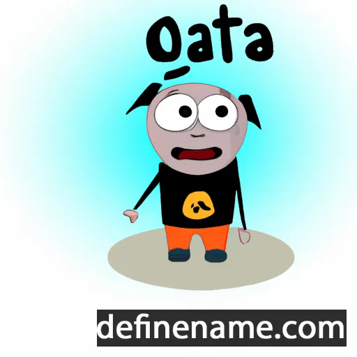 cartoon of the name Otas