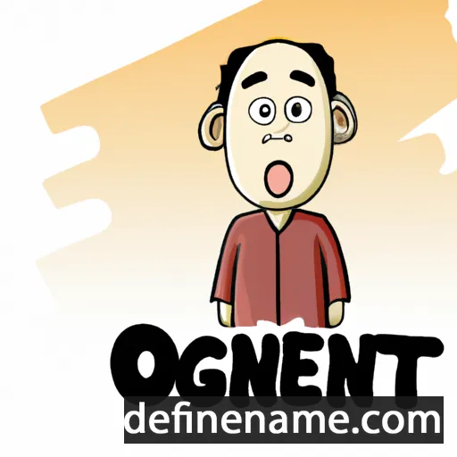 cartoon of the name Oteng