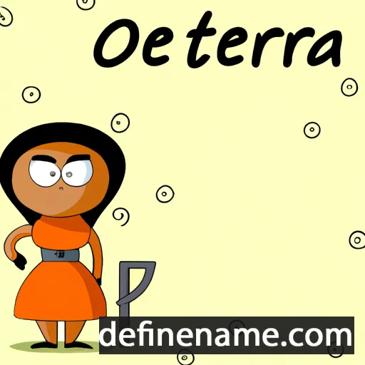 Oteria cartoon