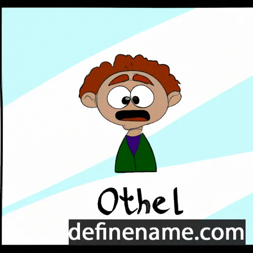 cartoon of the name Othel