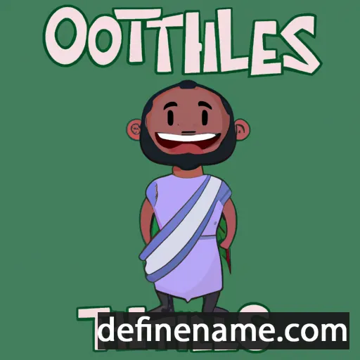 cartoon of the name Othelius