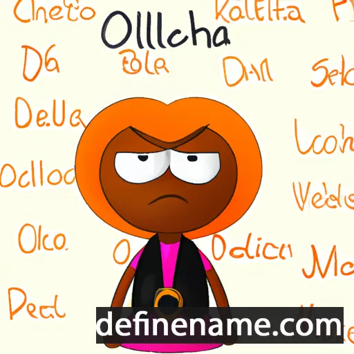 cartoon of the name Othellia