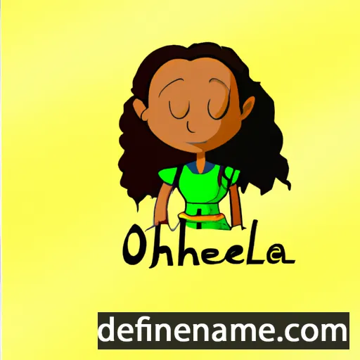 cartoon of the name Othniela