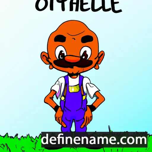 cartoon of the name Othniell