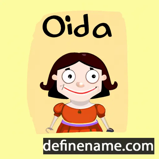 cartoon of the name Otilda