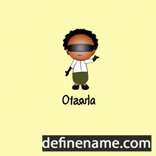 cartoon of the name Otsanda