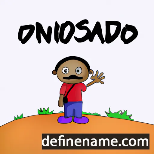 cartoon of the name Otsando