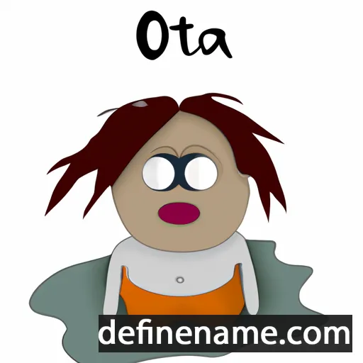 cartoon of the name Otta