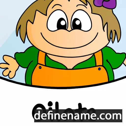 cartoon of the name Ottalie