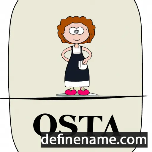 cartoon of the name Ottessa