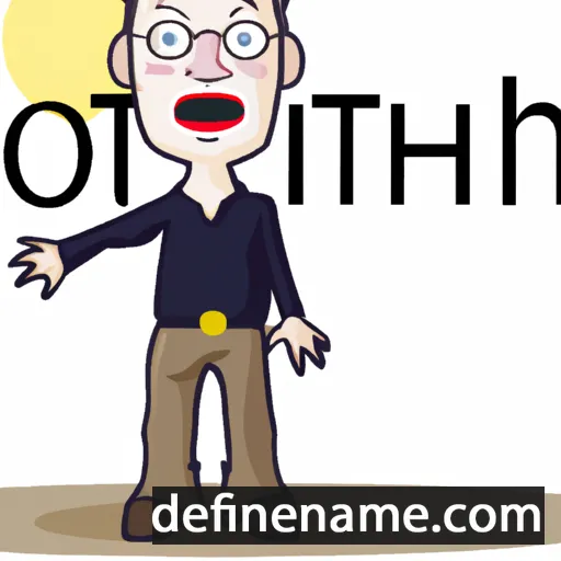 cartoon of the name Ottheinrich