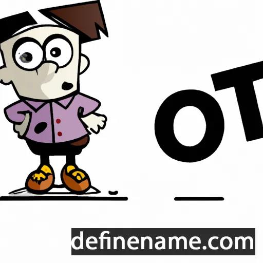 cartoon of the name Otti