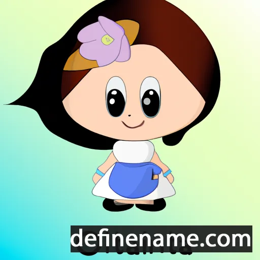 cartoon of the name Ottiliana