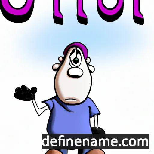 cartoon of the name Otton