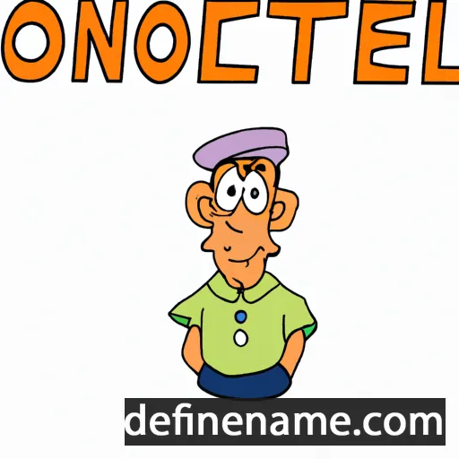 cartoon of the name Ottoniel