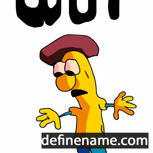 cartoon of the name Otu