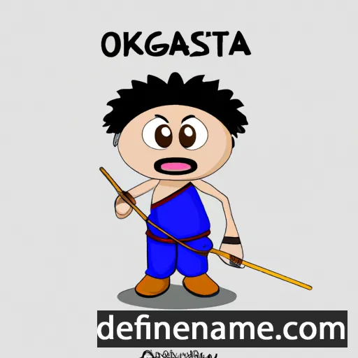 cartoon of the name Otuekongabasi