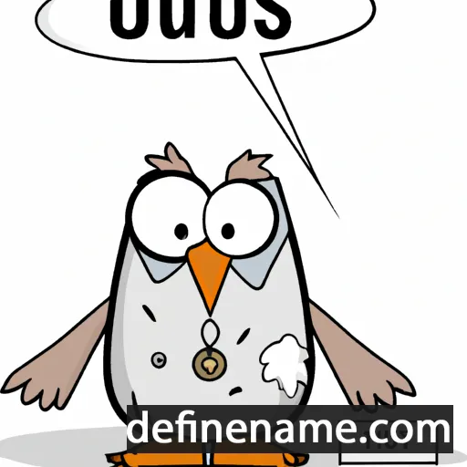 cartoon of the name Otus