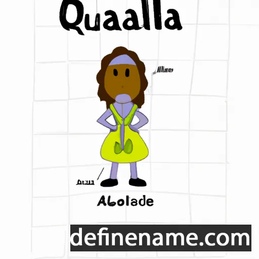 Oualeria cartoon