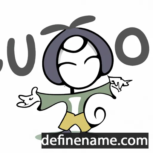 cartoon of the name Ougo